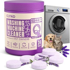 Washing Machine Cleaner Tablets 24 Pack   HE Front/Top Load Washer Descaler