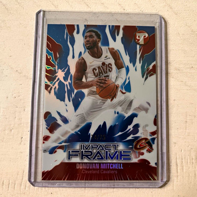 2026 Topps Pristine Impact Frame Donovan Mitchell Cavaliers IF-20 74/75