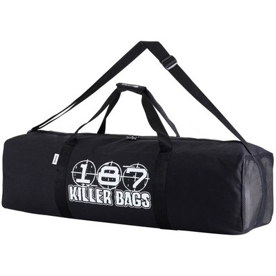 187 Killer Pads Arsenal Duffel Duffle Bag - Black 75L Skateboard Gear Hauler