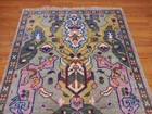 Turkish Oushak Rug(Tree Of Life) Multicolored Handmade Bohemian Rug 4x6 Ft — photo 8