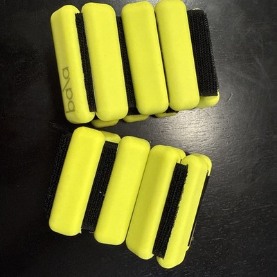 Yellow Bala Weights 1 Pound Wrist Ankle Pilates
