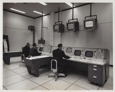 Apollo Launch Control Cape Kennedy Consoles 1966 - Original Nasa Photo Apollo Launch Control Cape Kennedy Consoles 1966 - Original Nasa Photo