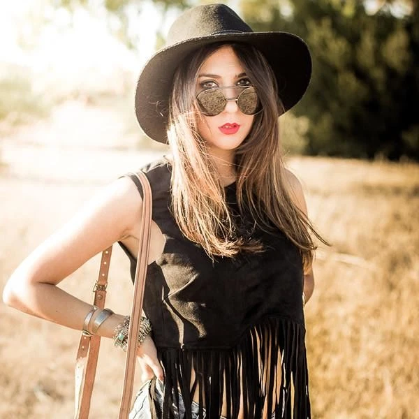 蒸汽朋克复古圆形翻盖太阳镜 8795 — 第 4/4 张图片