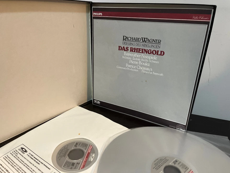 WAGNER - Das Rheingold (2 Disc Box Set) (1980) - Laserdisc - Excellent Condition - Image 3 of 4