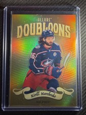 2025-26 Upper Deck Allure Blue Jackets Kirill Marchenko Doubloons Card DB-13