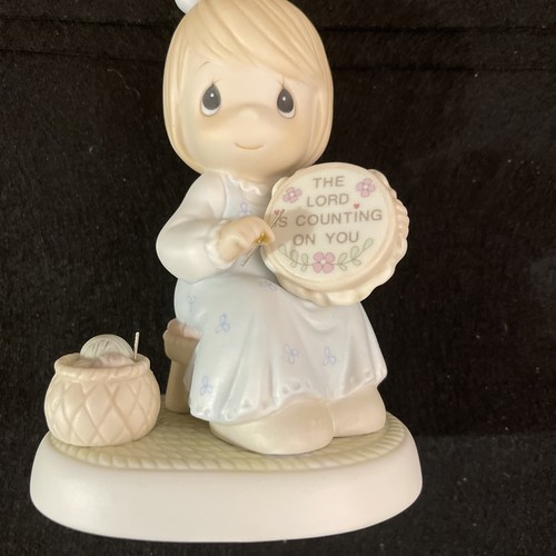 precious moments The Lord Is Counting On You 531707 MIB Free Shipping ...