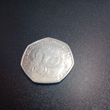 Mrs Tiggy-Winkle 2016 50p Fifty Pence Coin - Circulated