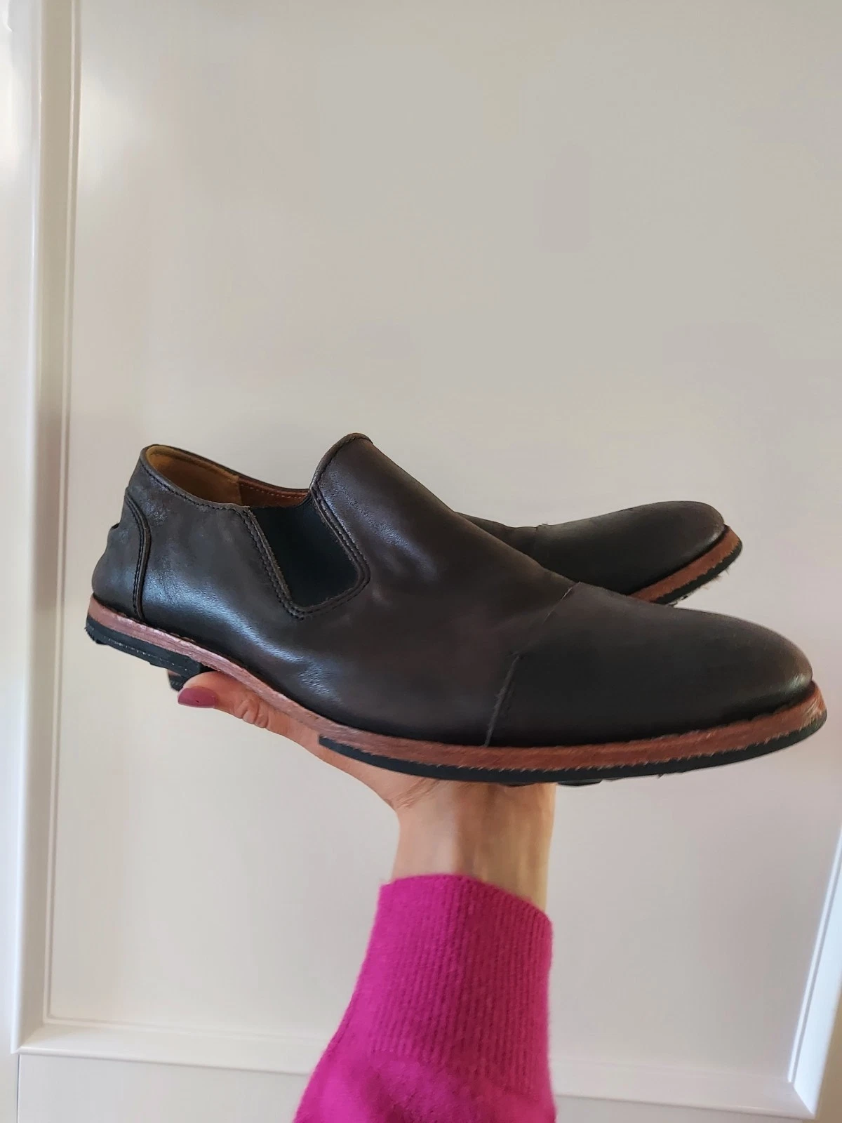 Timberland Boot Company Wodeho mocassino slip on scarpe in pelle A164I uomo 9