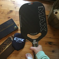 Brand New CPX MAX Limited Edition Black Raw Carbon Fiber T700 Pickleball  Paddle