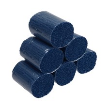 6 Rolls Latch Hook Yarn 3mm Dark Blue Latch Hook Kit Yarn Precut Hook Rugs