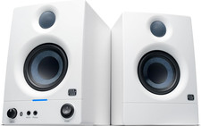 Presonus Eris 3.5BT Gen 2 in White, Studio Monitor Speakers with Bluetooth, Pair