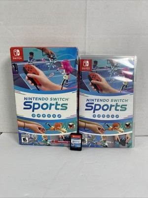Nintendo Switch Sports - Nintendo Switch - Case+Cartridge+Box - No Leg Strap