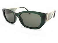Superdry SDS 5036 Sonnenbrille Kristall GrüN Gold Mit DunkelgrüNen GläSern 107