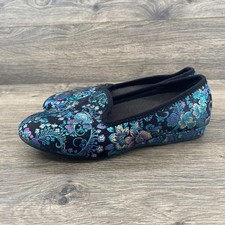 Array Floral Flat Slip On Ballet Loafer Shoes...