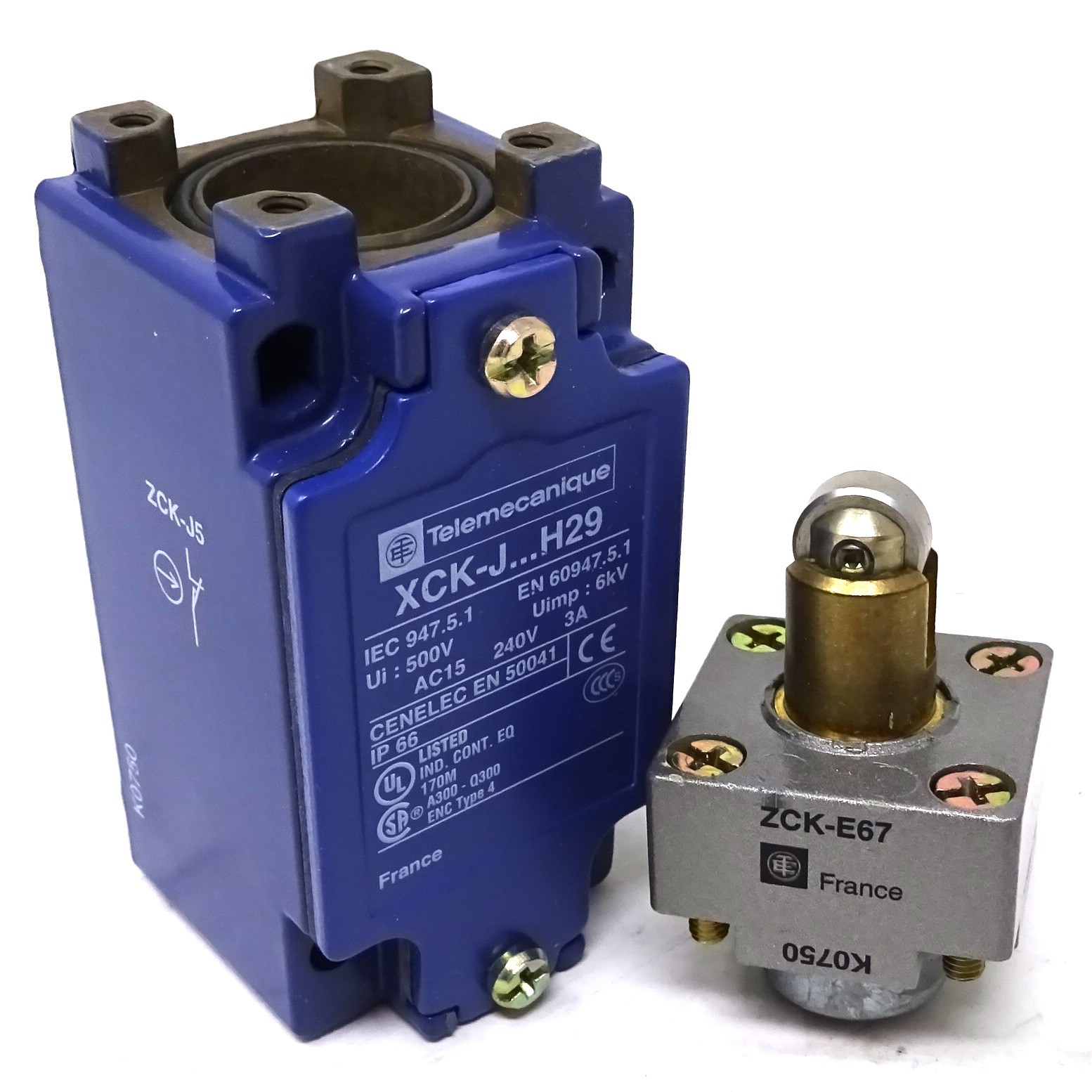 Limit switch XCKJ567H29 Telemecanique XCK-J567H29