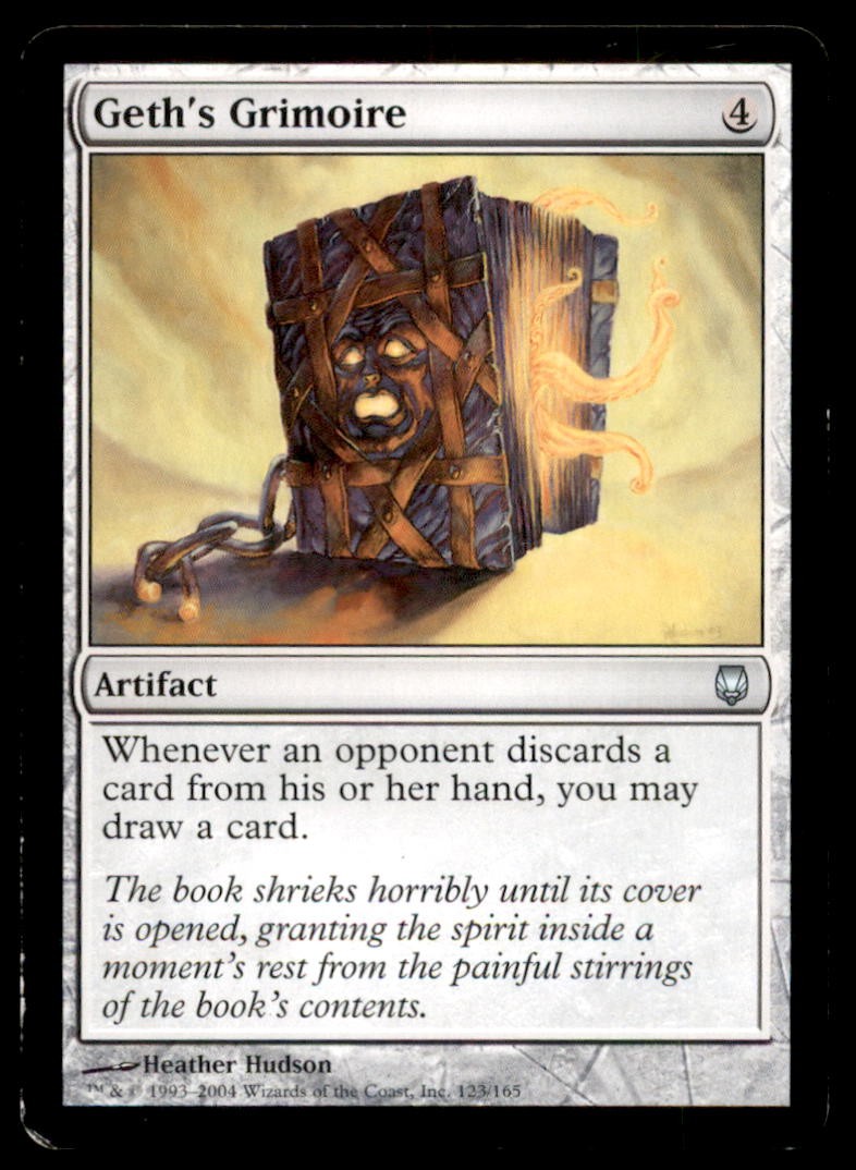 Geth's Grimoire LP Light Play Darksteel MTG [5906]