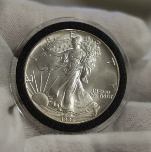 1986 US Silver Eagle $1 Unc Key Date First Year