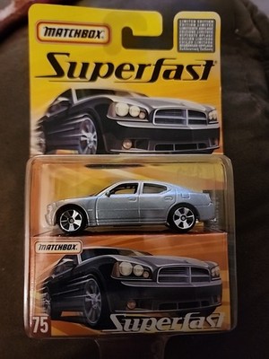 2005 Matchbox Superfast #75 2006 Dodge Charger R/T SILVER 