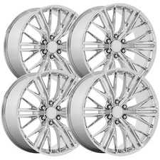 Set Of 4 Oe Wheels Cv72 24x10 6x5.5 31mm Chrome Wheels Rims 24 Inch Set Of 4 Oe Wheels Cv72 24x10 6x5.5 31mm Chrome Wheels Rims 24 Inch