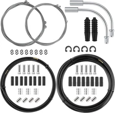 Universal Bicycle Brake Cable and Shift Cable Bike Cable Housing Kit Bike Transm