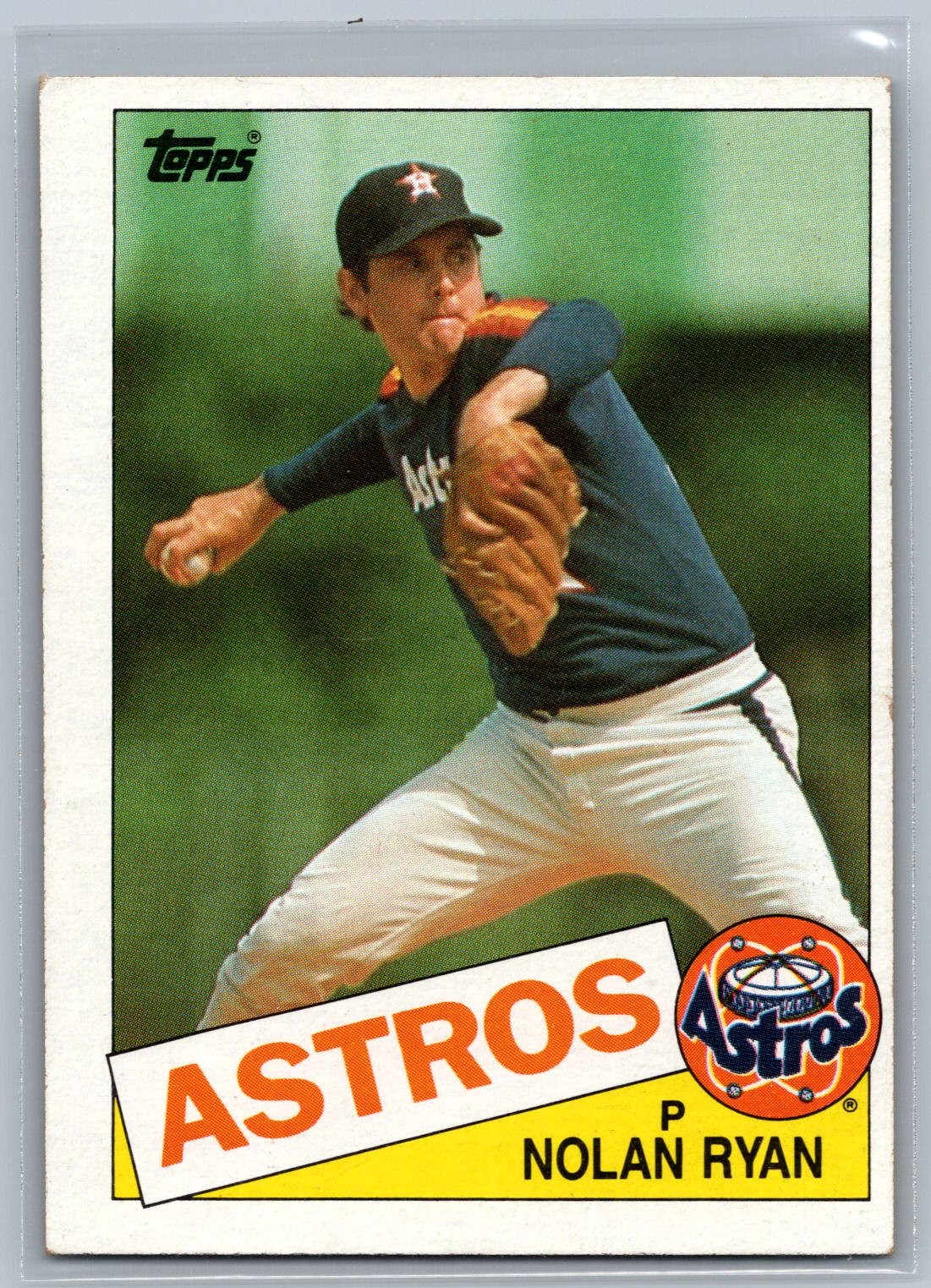 1985 Topps #760 Nolan Ryan Houston Astros