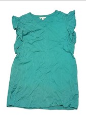 Liverpool Mermaid Teal Flutter Sleeve Dress Size XL
