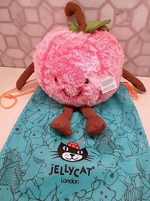 Rare Retired Jellycat Amuseables Peach (Pinkish in Color) | eBay