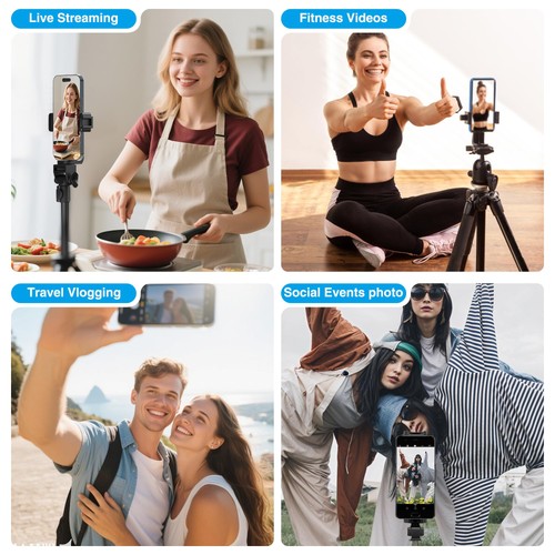 Magnetic Phone Vlog Selfie Monitor Screen - Back Camera Selfie Monitor - 1080... - 第 8/8 張圖片