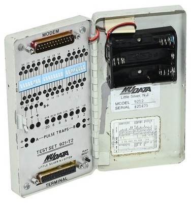 NU DATA Test Set 921-T2 model 9212