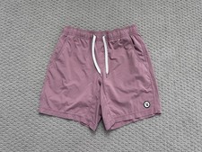 Vuori Kore Short Lined 7  Pink Athletic Gym Running Shorts Athleisure Small