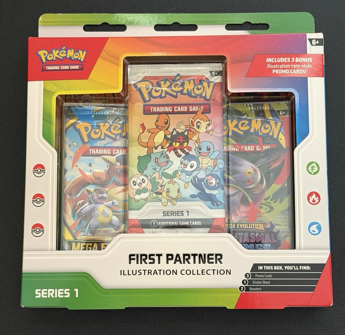 Pokemon 🔥First Partner 🔥Illustration Collection box Series 1 New