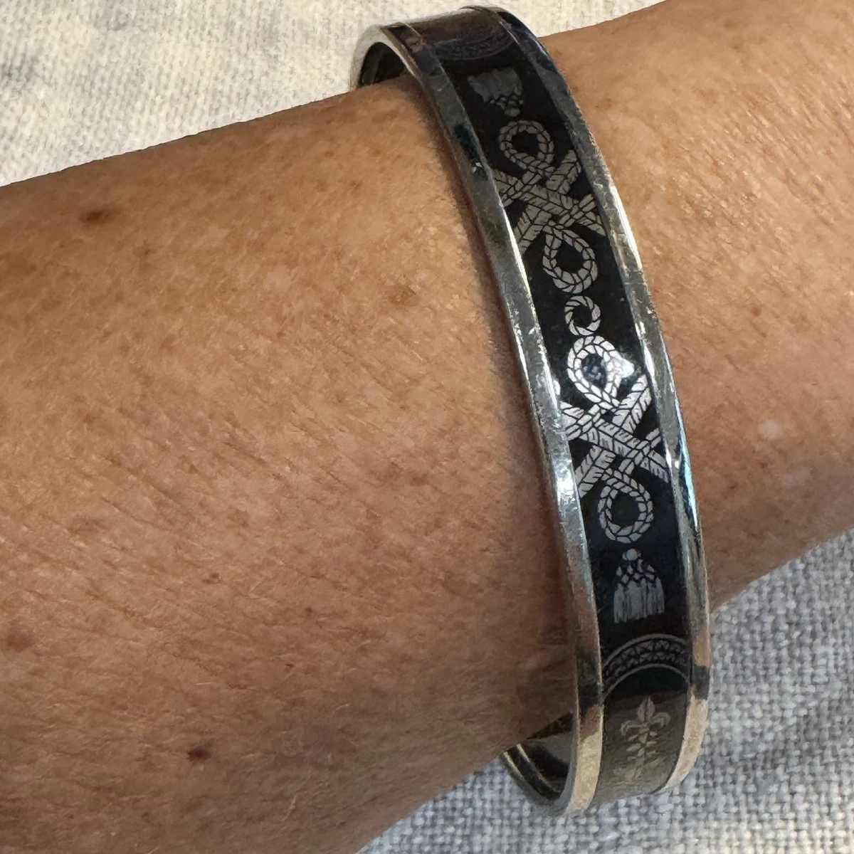 HERMÈS Black Fashion Bracelets for sale | eBay