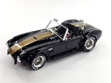 Kyosho 1/18 Shelby Cobra 427S/C Black and Gold Diecast Model Car