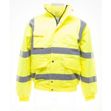 Yoko Mens Hi-Vis Bomber Jacket  BC1248