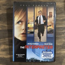The Interpreter (DVD, 2005, Full Screen) NEW Sealed