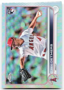 🔥 2022 Topps Chrome #79 Reid Detmers Refractor