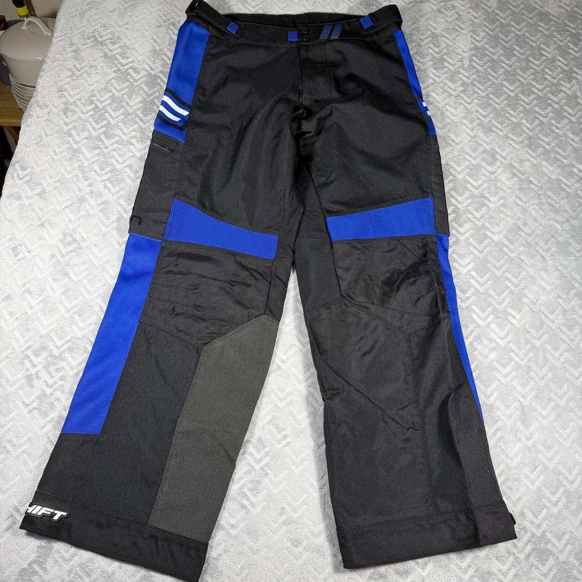 SHIFT Blue Motorcycle Pants for sale | eBay