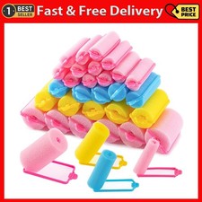 36PCS Foam Hair Rollers - Sponge Rollers for Hair Heatless Curlers in Four Sizes