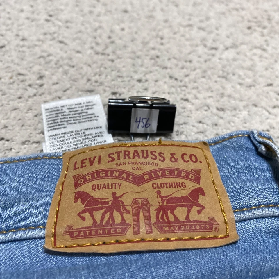 Levi's 311 Womens Jeans sz 27 Blue Denim Shaping Skinny Medium Wash Mid Rise - Image 3 of 4