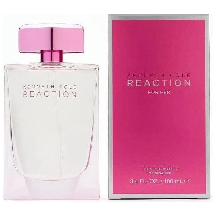 Reaction for Her by Kenneth Cole 3.3 / 3.4 oz EDP Perfume for Women New In Box