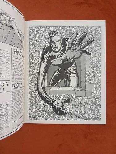 Fanzine fantástico #11 cómic fanzine (8,0) 1970 FIRMADO por Jim Steranko arte de portada - Imagen 7 de 9