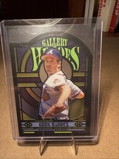 2021 Topps Gallery Gallery of Heroes GOH-18 Greg Maddux HOF Acetate Diecut