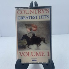 Country s Greatest Hits Volume 1 - Various 1986 Music Cassette MCA HANC-20371