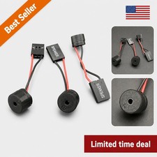 3 Pack Mini Motherboard Speaker Buzzer PC Case Beep Alarm Plastic USB