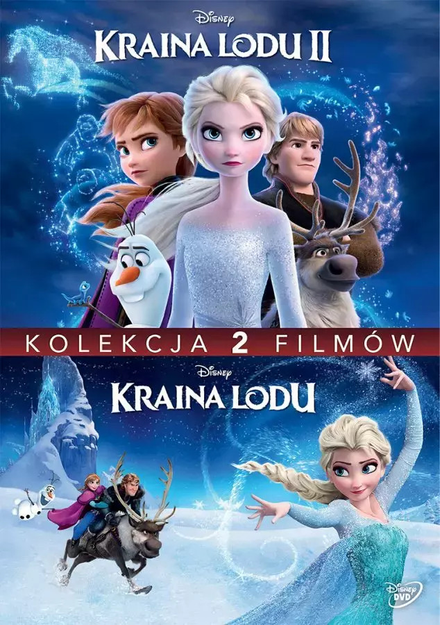 7321940507279 Pakiet Kraina Lodu Kraina Lodu 2 2 DVD Galapagos 6390₽