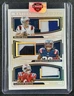 DRAKE MAYE STEVENSON BOUTTE 2024 NATIONAL TREASURES NFL GEAR TRIO PATCH 10/10