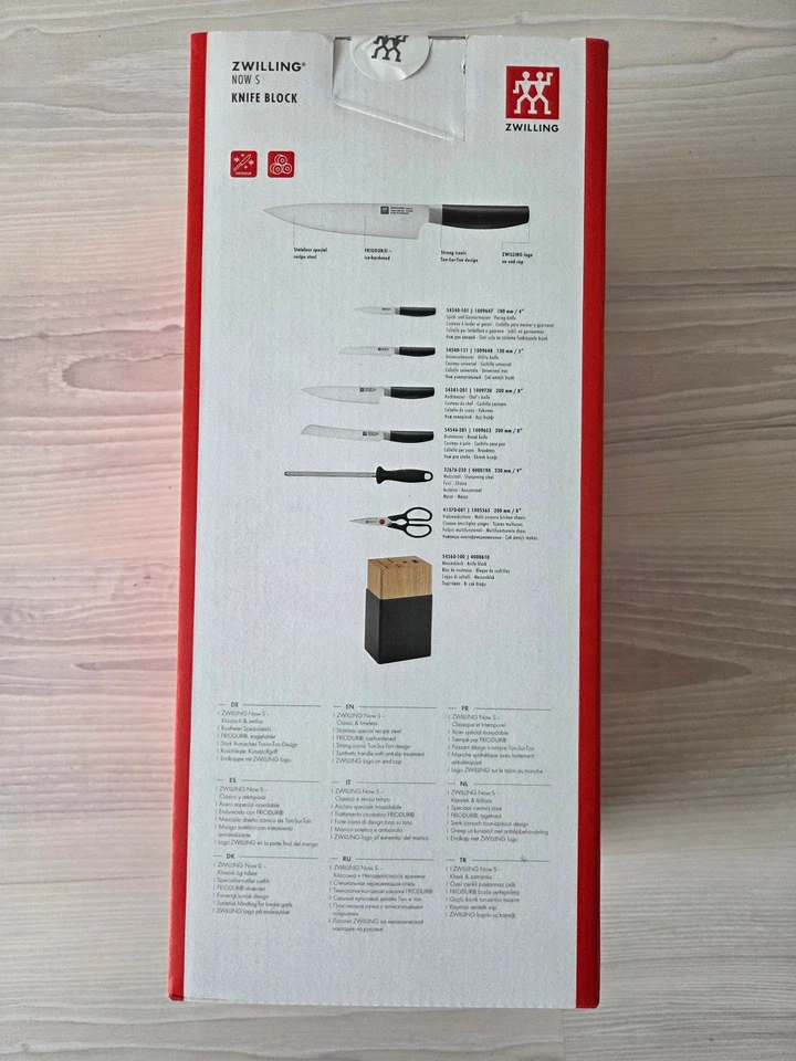 ZWILLING Now S Messerblockset 7-tlg. Küchenmesser schwarz #NEU#OVP# - Bild 2 von 2