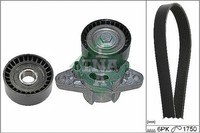 529 0164 10 INA Keilrippenriemensatz FüR Renault