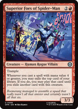 1x Superior Foes of Spider-Man - Foil MTG Marvel's Spider-Man NM Magic Foil