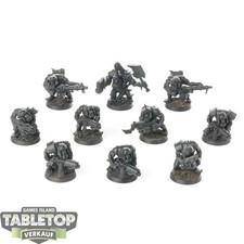 Orks - 10x Ork Boyz (Klassisch) - grundiert